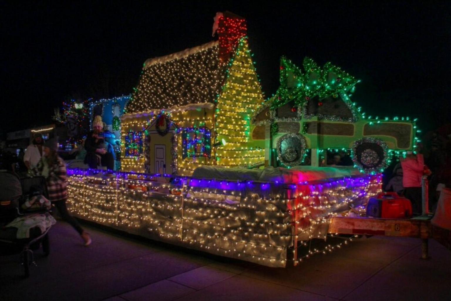 Parade of Lights in Fruita, near the Korima community. This highlights the vibrant outdoor lifestyle, community engagement, and seasonal events that bring people together. It’s a welcoming and active spirit of Fruita, Colorado